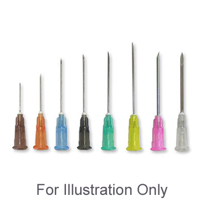 Needle Hypodermic PrecisionGlide™ Without Safety 18 Gauge 1-1/2 Inch Length (100/BX 10BX/CS) by BD  ID 305196